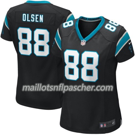 Maillot Carolina Panthers Greg Olsen 88 Nike Noir - Femme